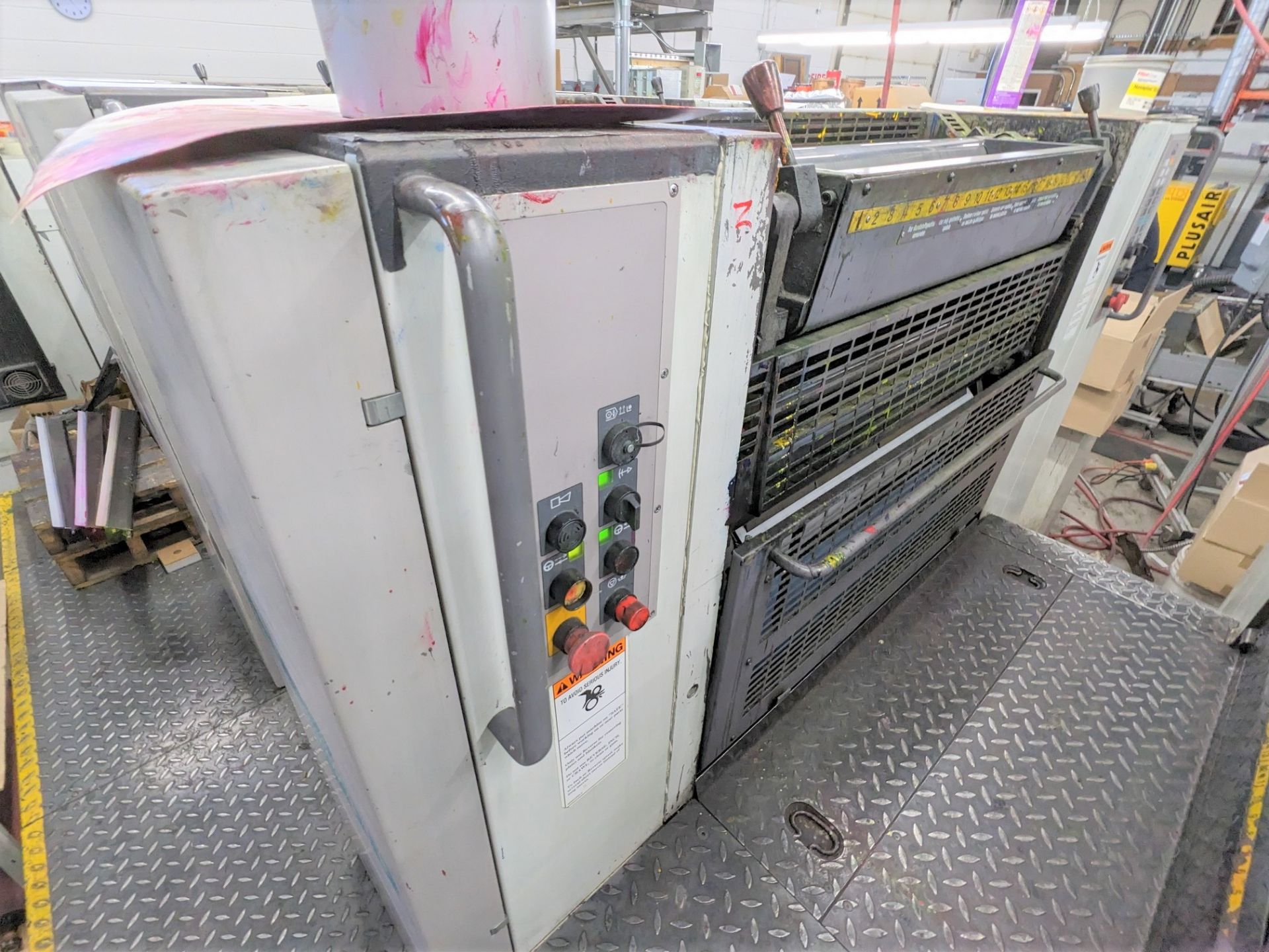 1995 MAN ROLAND 300 6-COLOUR OFFSET PRINTING PRESS, MODEL R306, S/N 25152B, TOTAL SHEET COUNT - Image 18 of 53