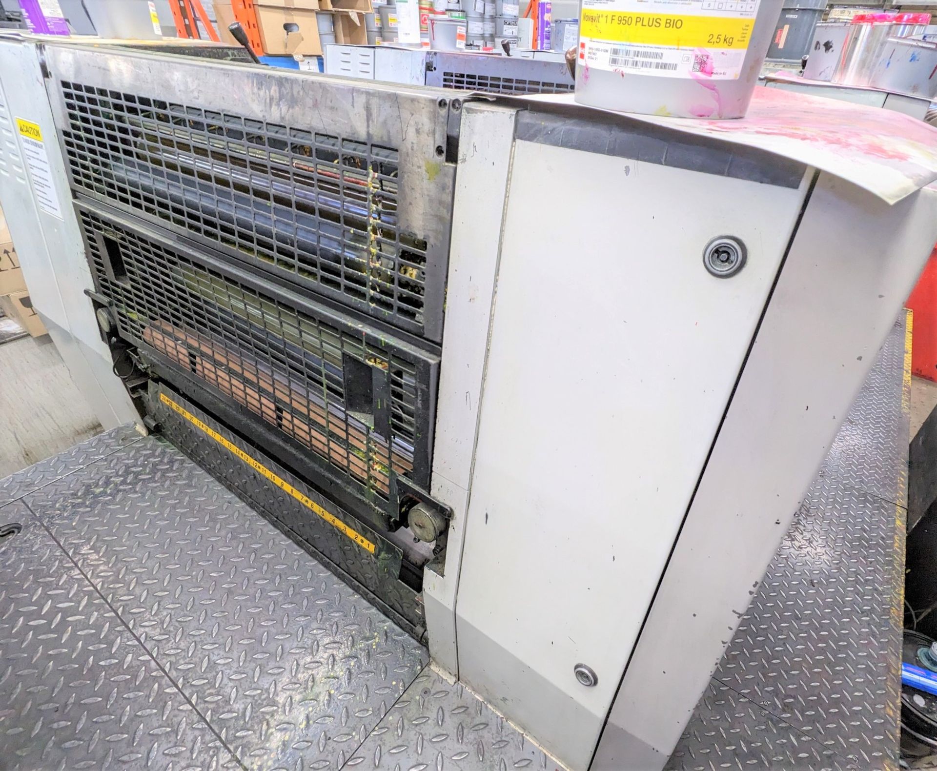 1995 MAN ROLAND 300 6-COLOUR OFFSET PRINTING PRESS, MODEL R306, S/N 25152B, TOTAL SHEET COUNT - Image 19 of 53