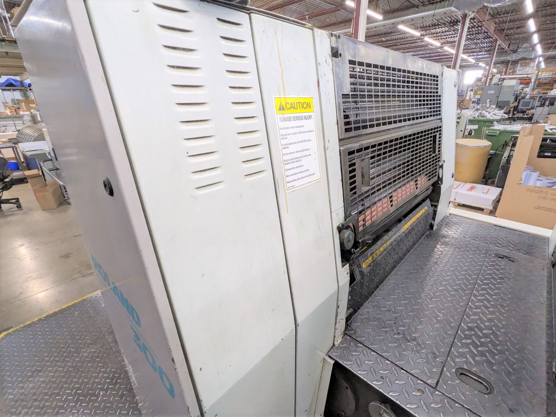 1995 MAN ROLAND 300 6-COLOUR OFFSET PRINTING PRESS, MODEL R306, S/N 25152B, TOTAL SHEET COUNT - Image 44 of 53