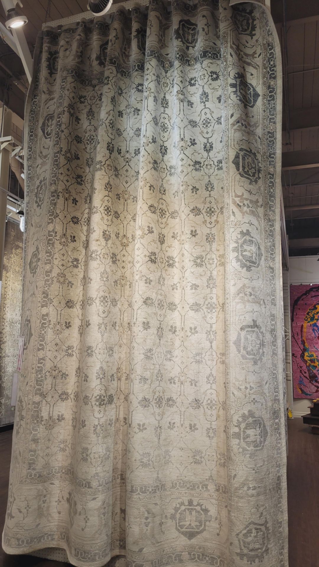 12' X 15' BAMBOO SILK HAND KNOTTED IN INDIA - MSRP $12,999.00 - INVENTORY CODE: DREAM 216142 IV/