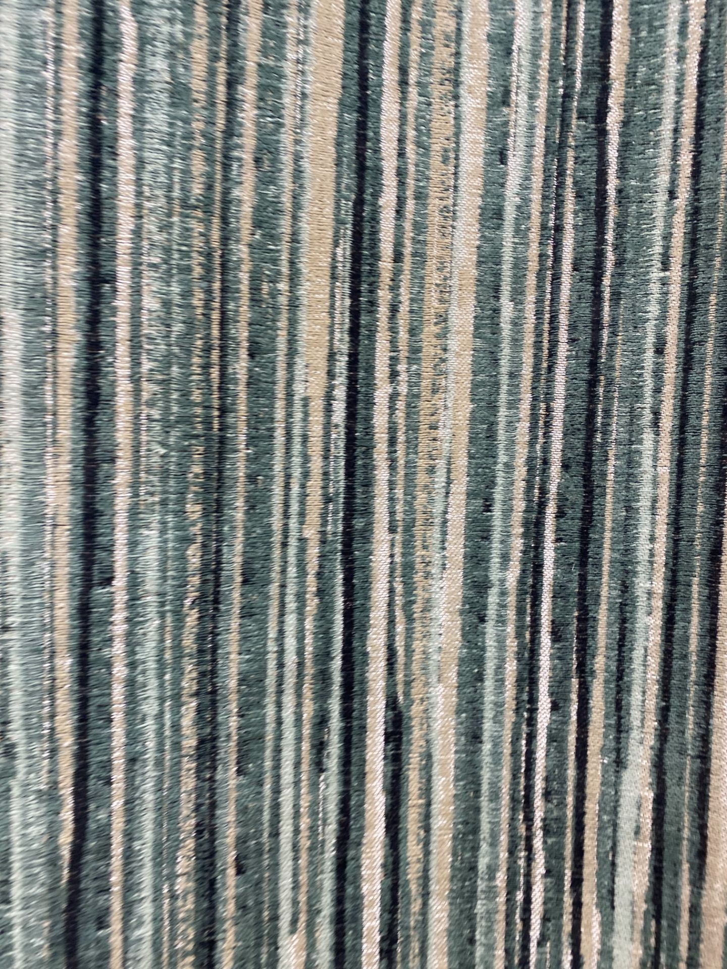 9' X 11', GENERATION 8592 GREEN STRIPES - Image 2 of 4