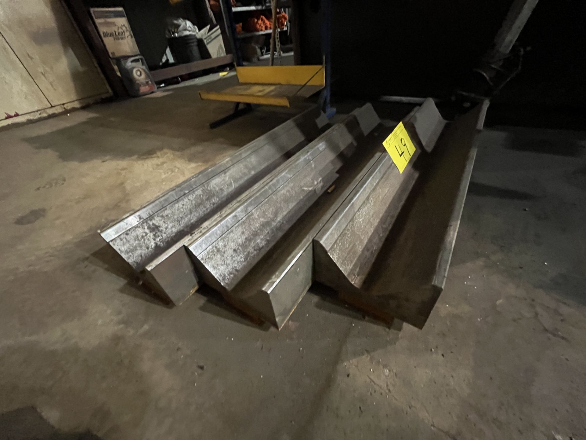 LOT OF (5) APPROX. 33"L LOWER PRESS BRAKE DIES, 165" TOTAL LENGTH (13'9"), APPROX. 7-1/4"W, 5" DEEP - Image 2 of 3