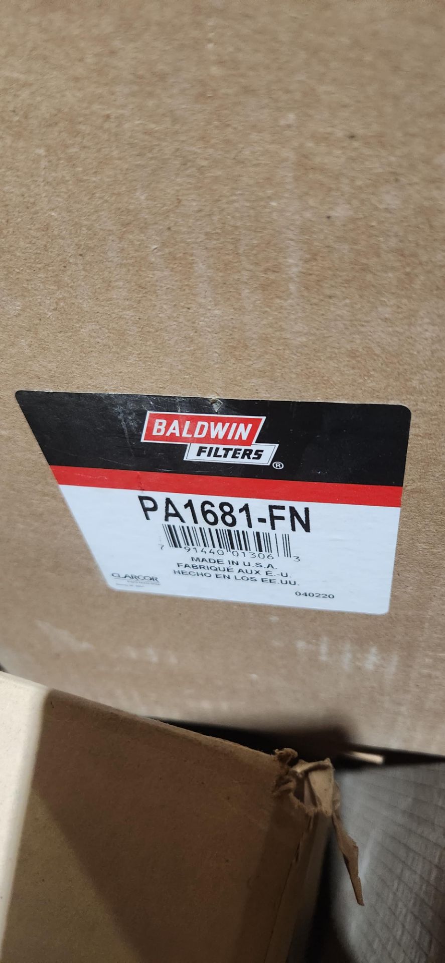 PALLET OF ASST. BALDWIN AIR FILTERS (SUBJECT TO BULK BID LOT 131) - Image 5 of 11