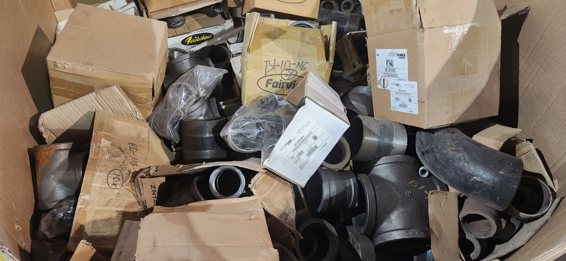 BULK BID - LARGE QTY. OF ASST. BALDWIN FILTERS, HYDRAULIC FITTINGS, HOSE, CUT-OFF WHEEL - Image 130 of 226