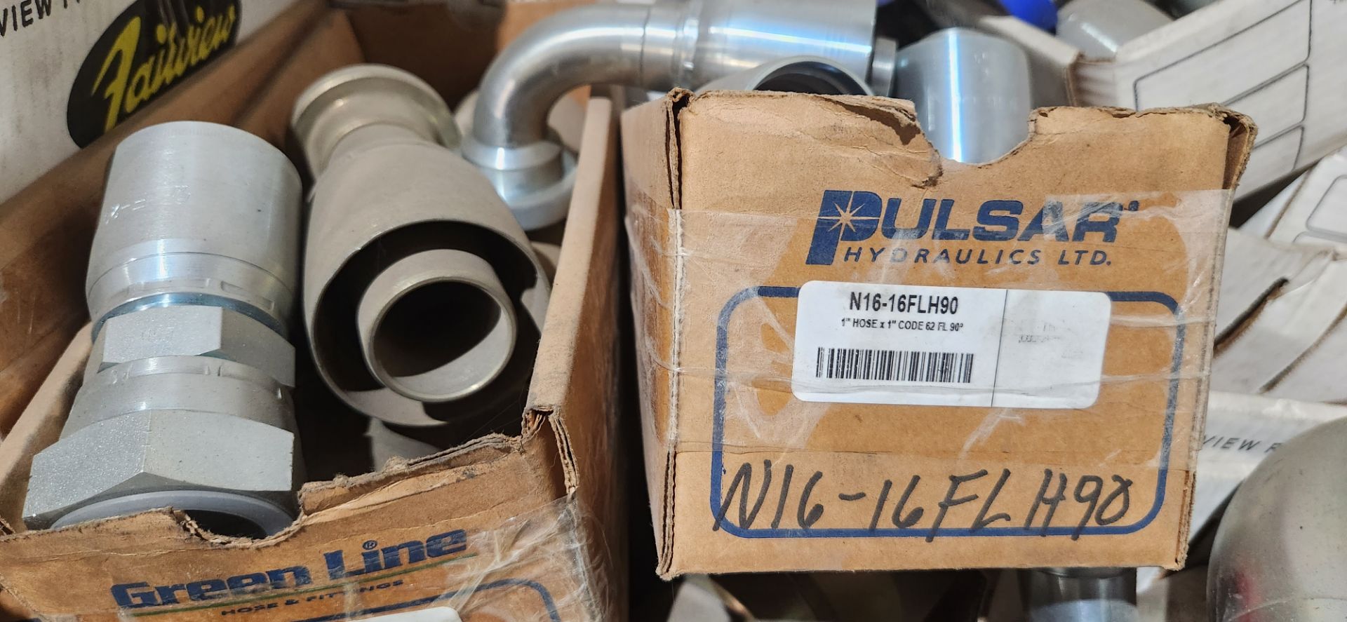 BULK BID - LARGE QTY. OF ASST. BALDWIN FILTERS, HYDRAULIC FITTINGS, HOSE, CUT-OFF WHEEL - Image 82 of 226