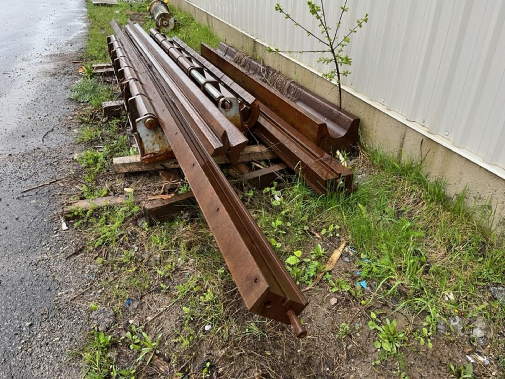 LOT OF ASST. PRESS BRAKE DIES, 4-WAY DIE, RISER DIES, ROUNDING DIES, ETC. (LOCATED IN YARD) - Image 2 of 3