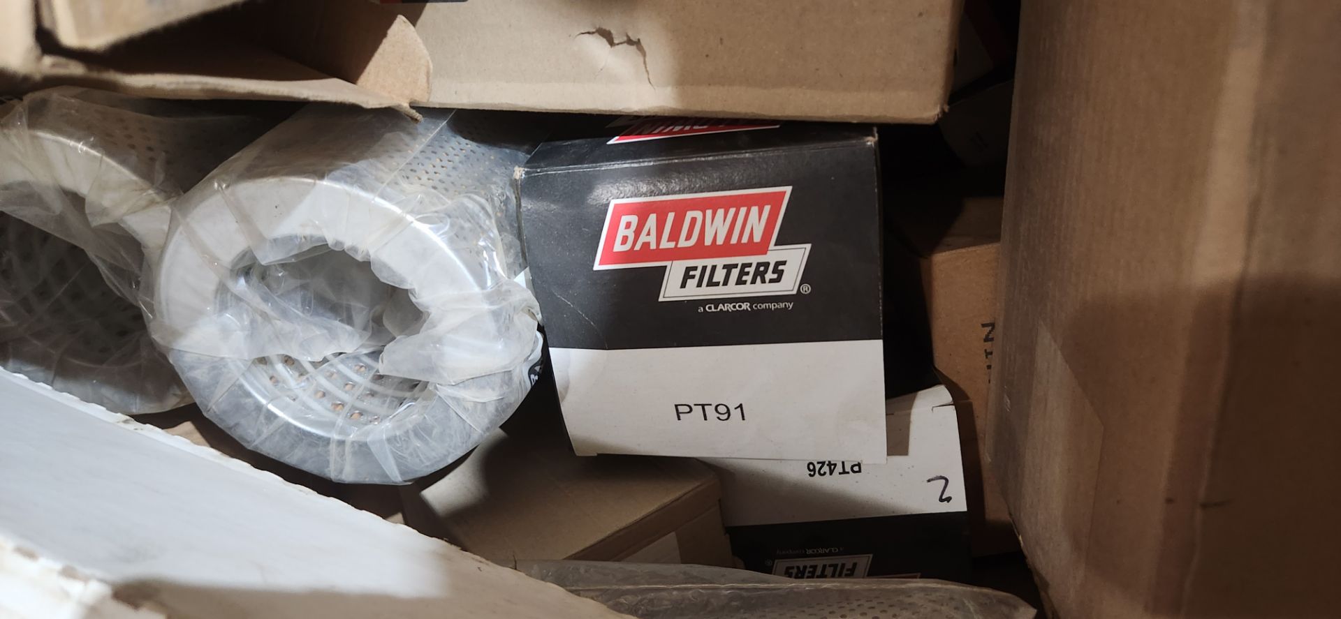 BULK BID - LARGE QTY. OF ASST. BALDWIN FILTERS, HYDRAULIC FITTINGS, HOSE, CUT-OFF WHEEL - Image 43 of 226