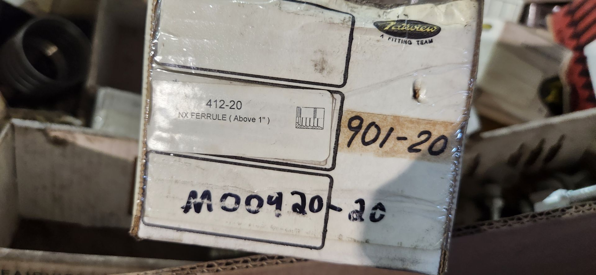 BULK BID - LARGE QTY. OF ASST. BALDWIN FILTERS, HYDRAULIC FITTINGS, HOSE, CUT-OFF WHEEL - Image 140 of 226