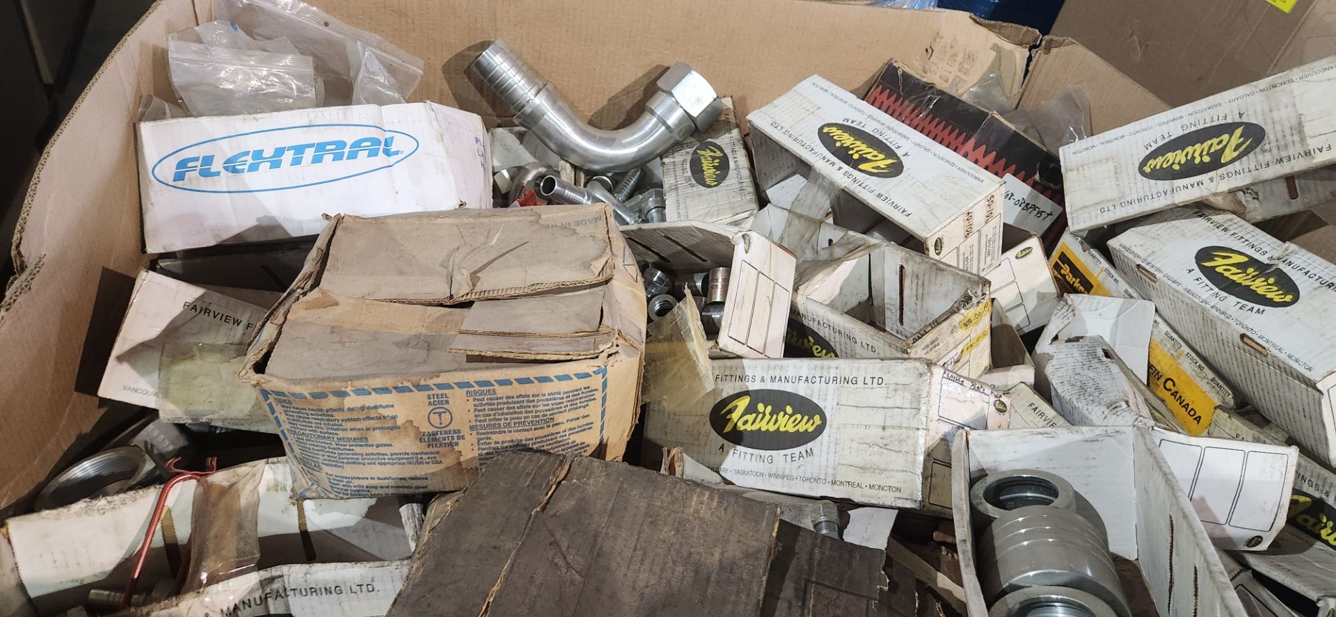 BULK BID - LARGE QTY. OF ASST. BALDWIN FILTERS, HYDRAULIC FITTINGS, HOSE, CUT-OFF WHEEL - Image 138 of 226