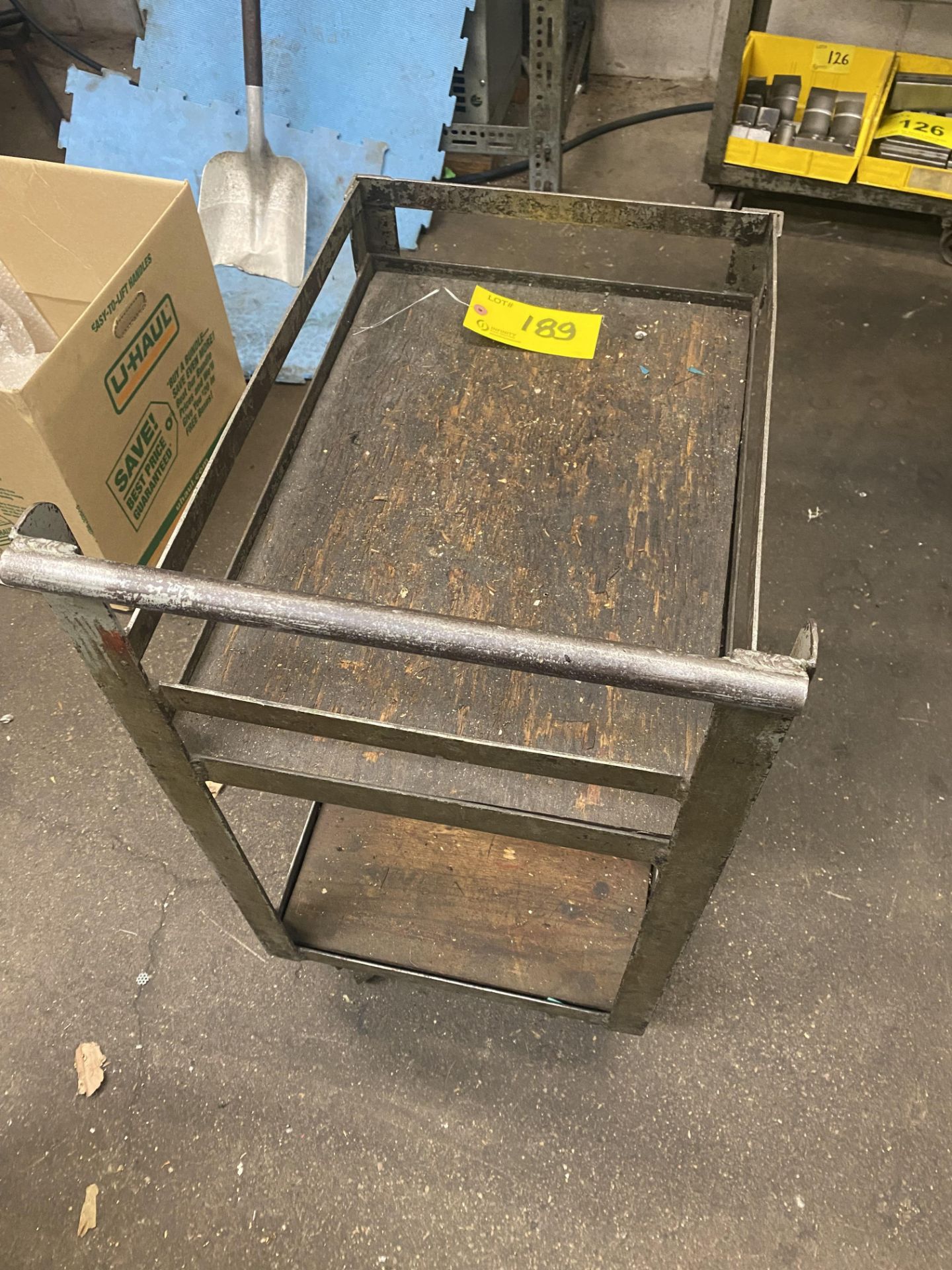 2-TIERED STEEL CART