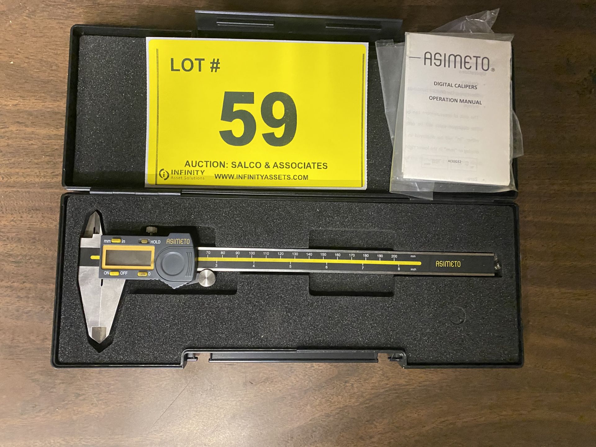 ASIMETO DIGITAL CALIPER