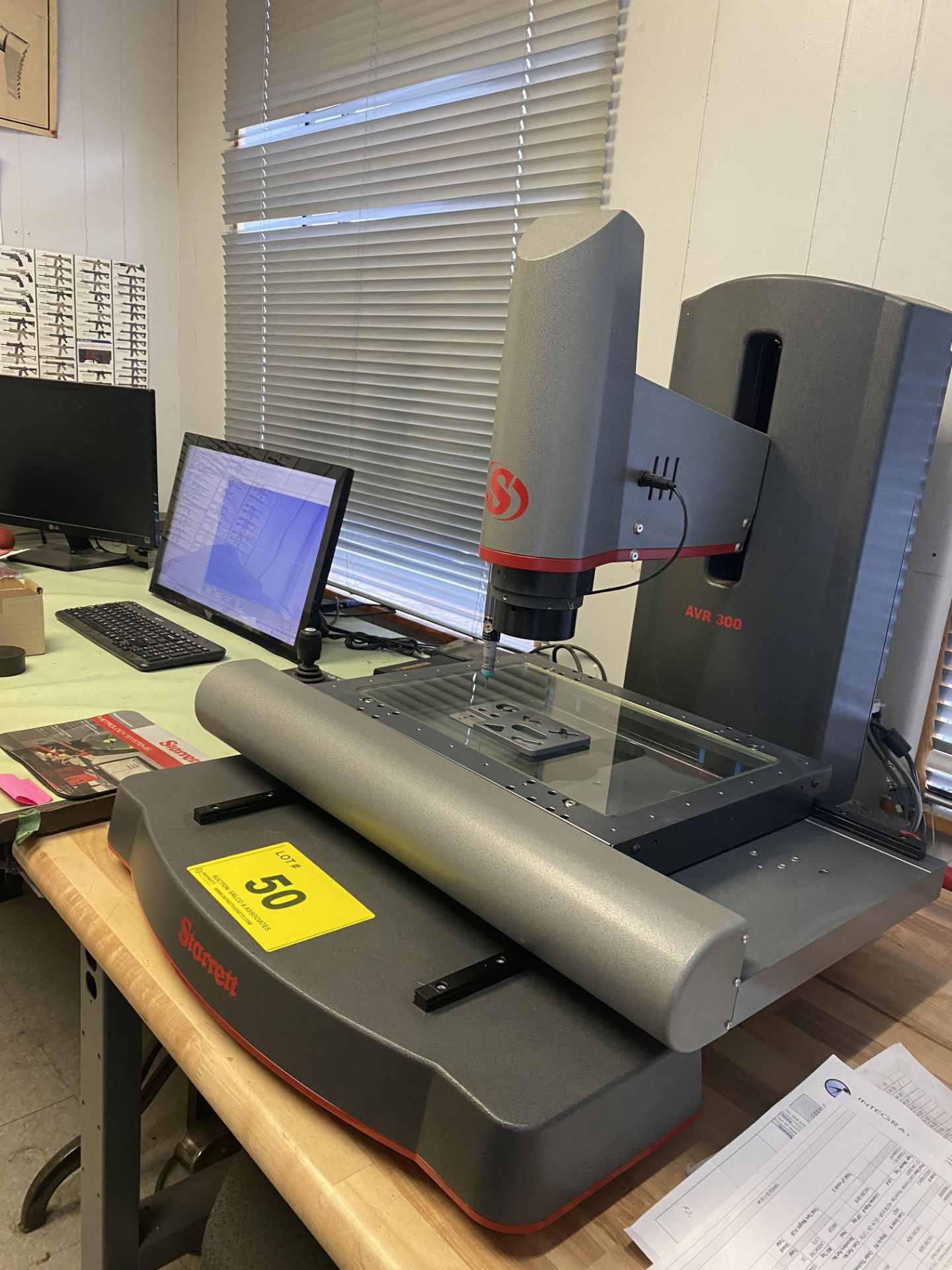 2020 STARRETT AVR300-Z-M3-FOV-2LED VISUAL MEASURING SYSTEM, 3-AXIS STAGE, TRAVELS: X-12”, Y-8”, Z- - Image 17 of 24