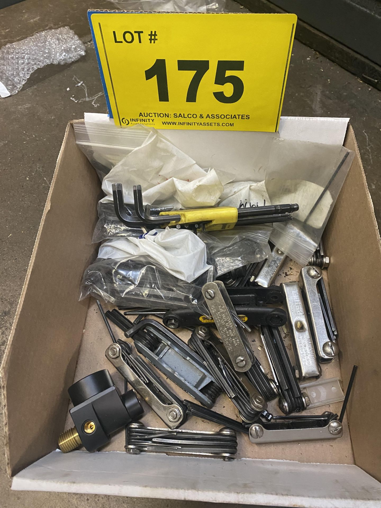 LOT ALLEN KEY SET