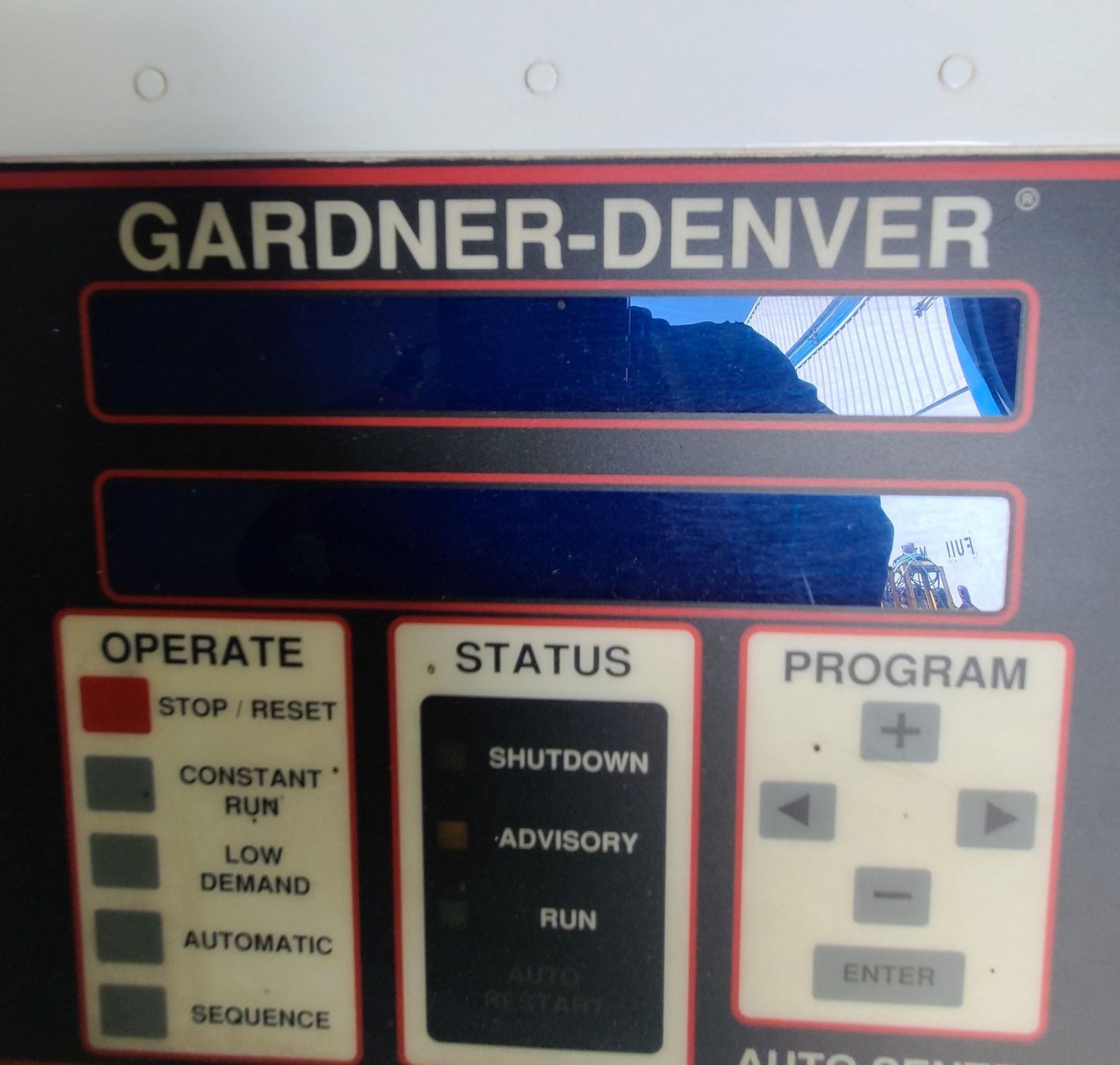 GARDNER DENVER EBH098 ROTARY SCREW AIR COMPRESSOR, 50HP, S/N U20011 - Image 5 of 5