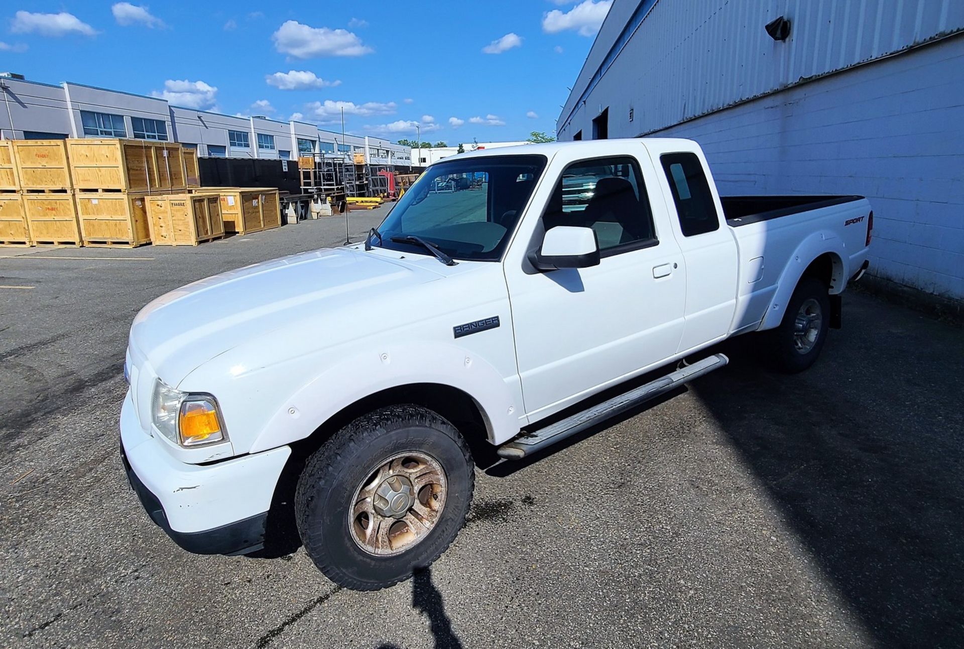 2007 FORD RANGER SPORT PICKUP TRUCK, VIN# 1FTYR44U17PA81881, 2-DOOR, APPROX. 239,000KMS