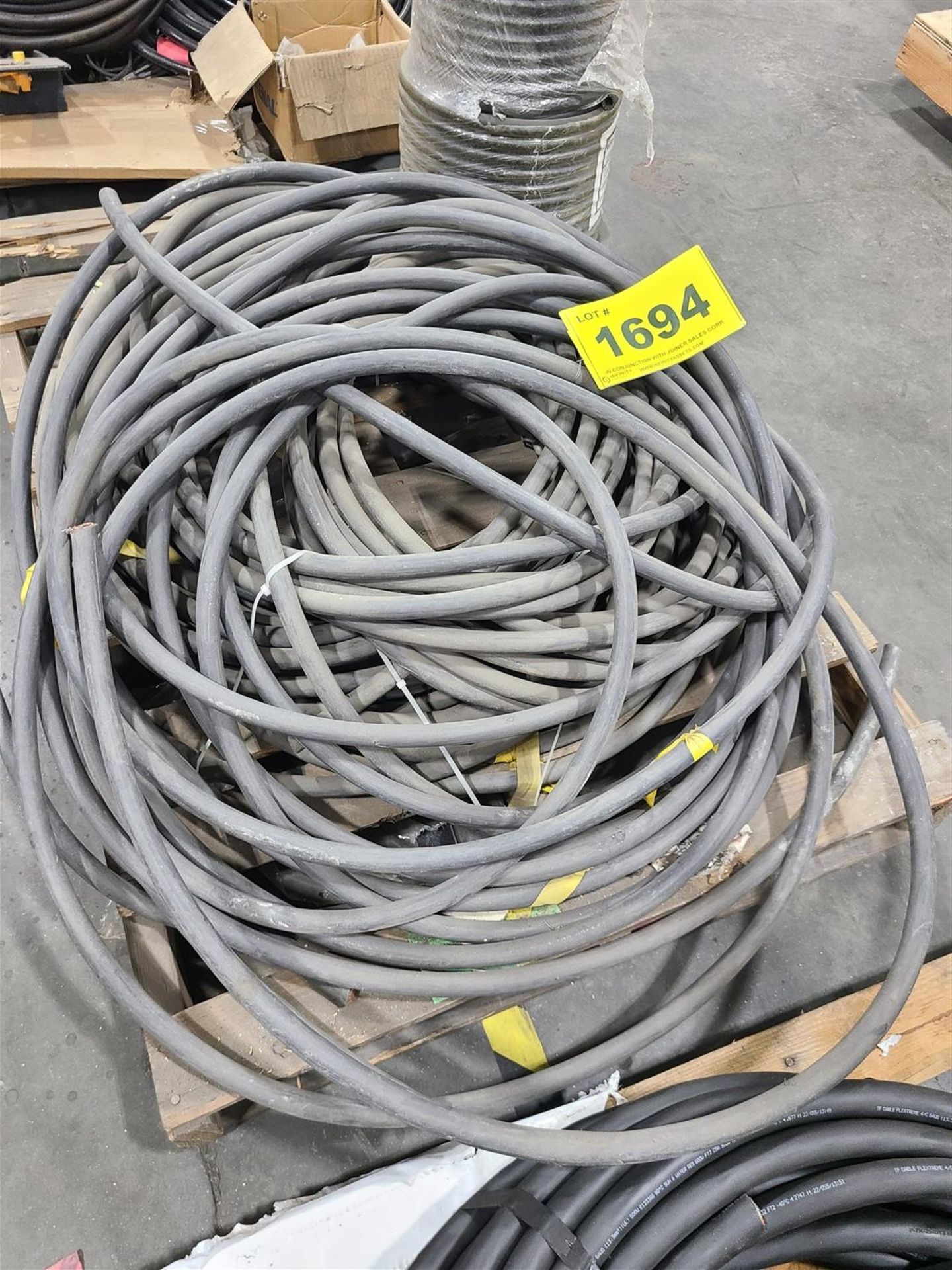 PALLET OF ELEC. CABLE