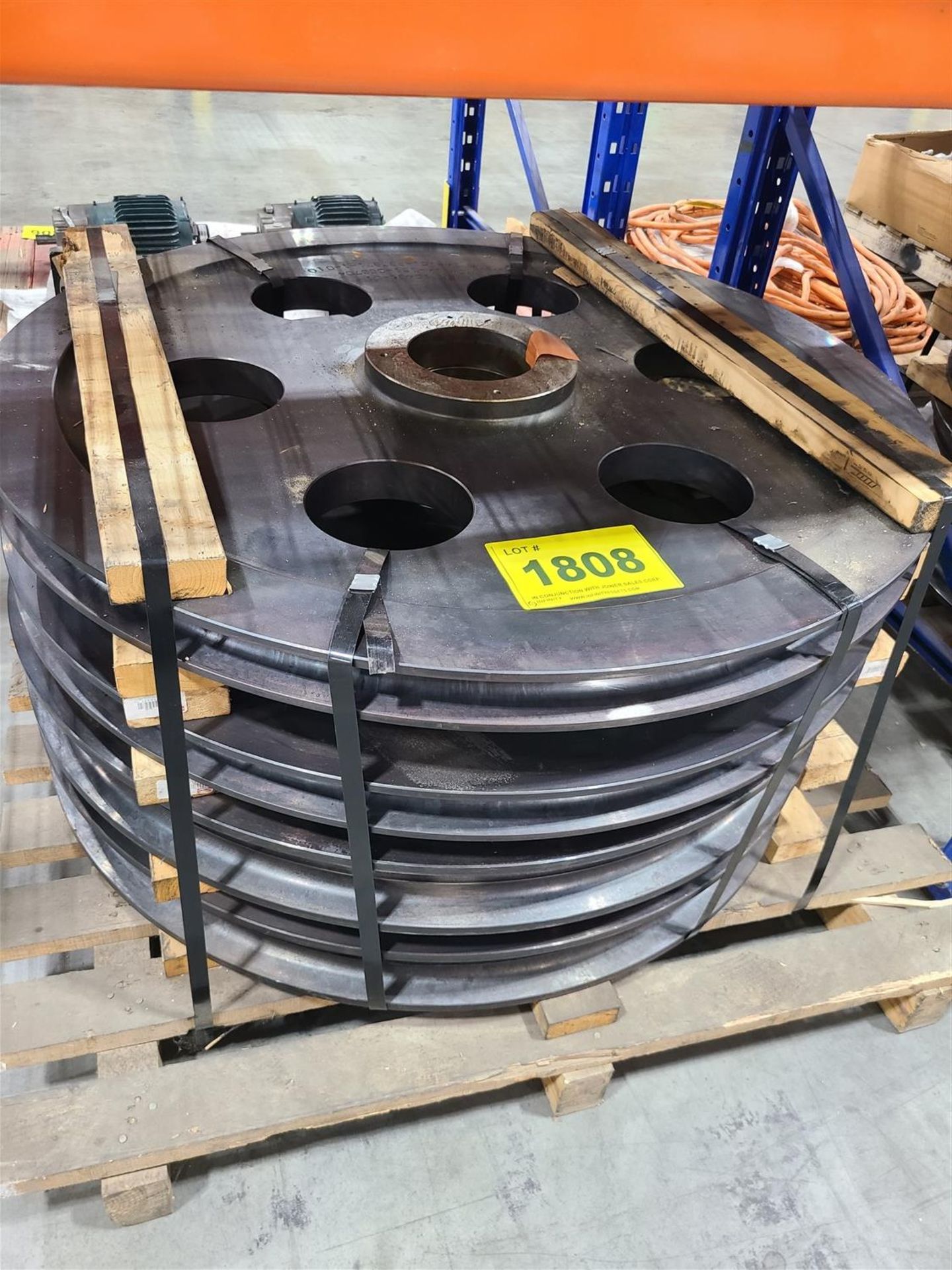 PALLET OF 4 - 42 IN. CABLE PULLYS