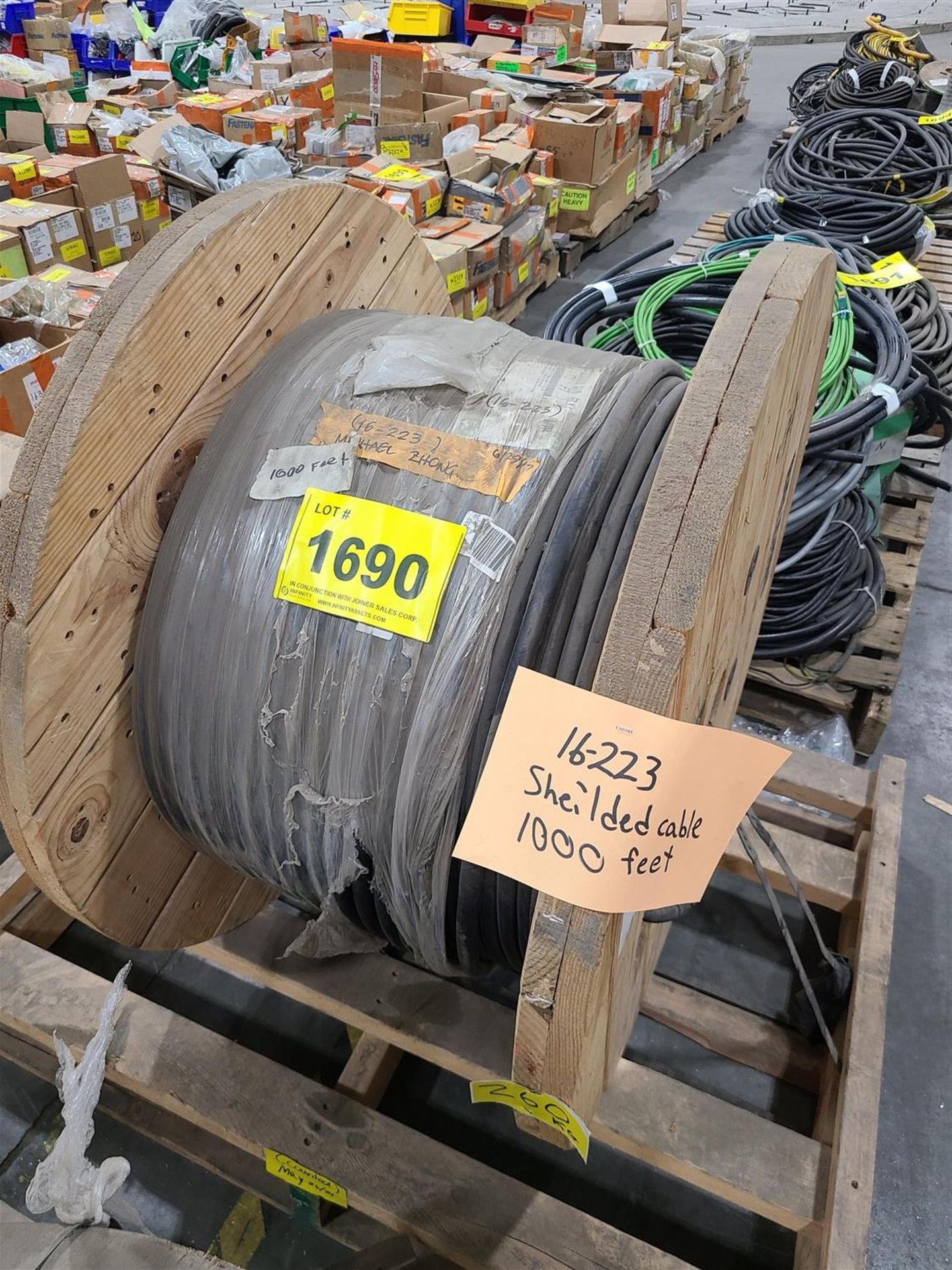 1000 FT. REEL OF SHIELDED CABLE