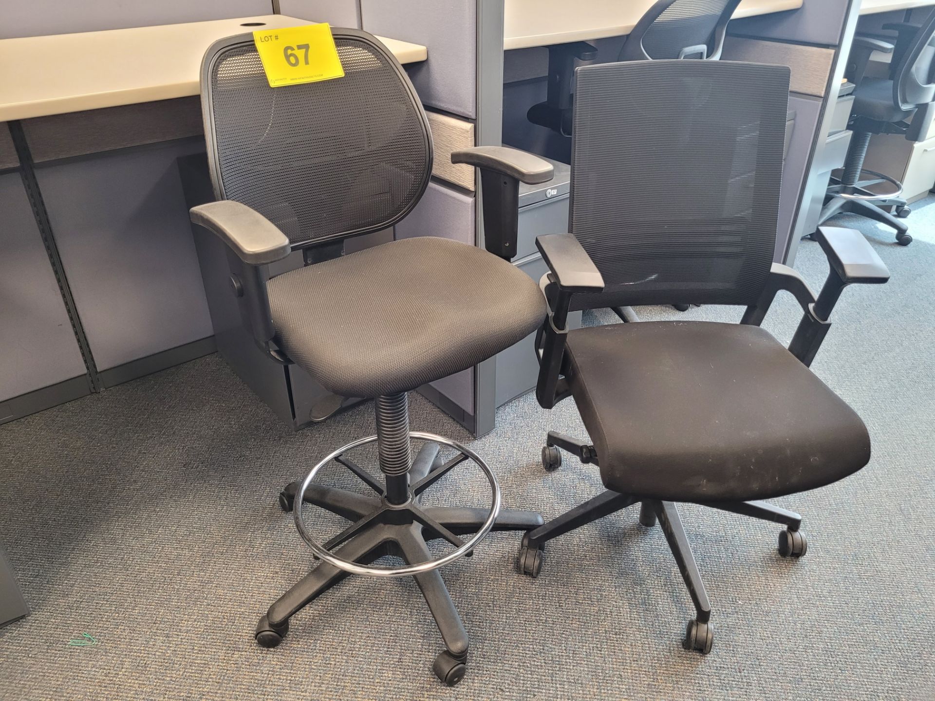 LOT - (8) ASSORTED OFFICE CHAIRS