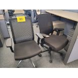 LOT - (6) ASSORTED OFFICE CHAIRS