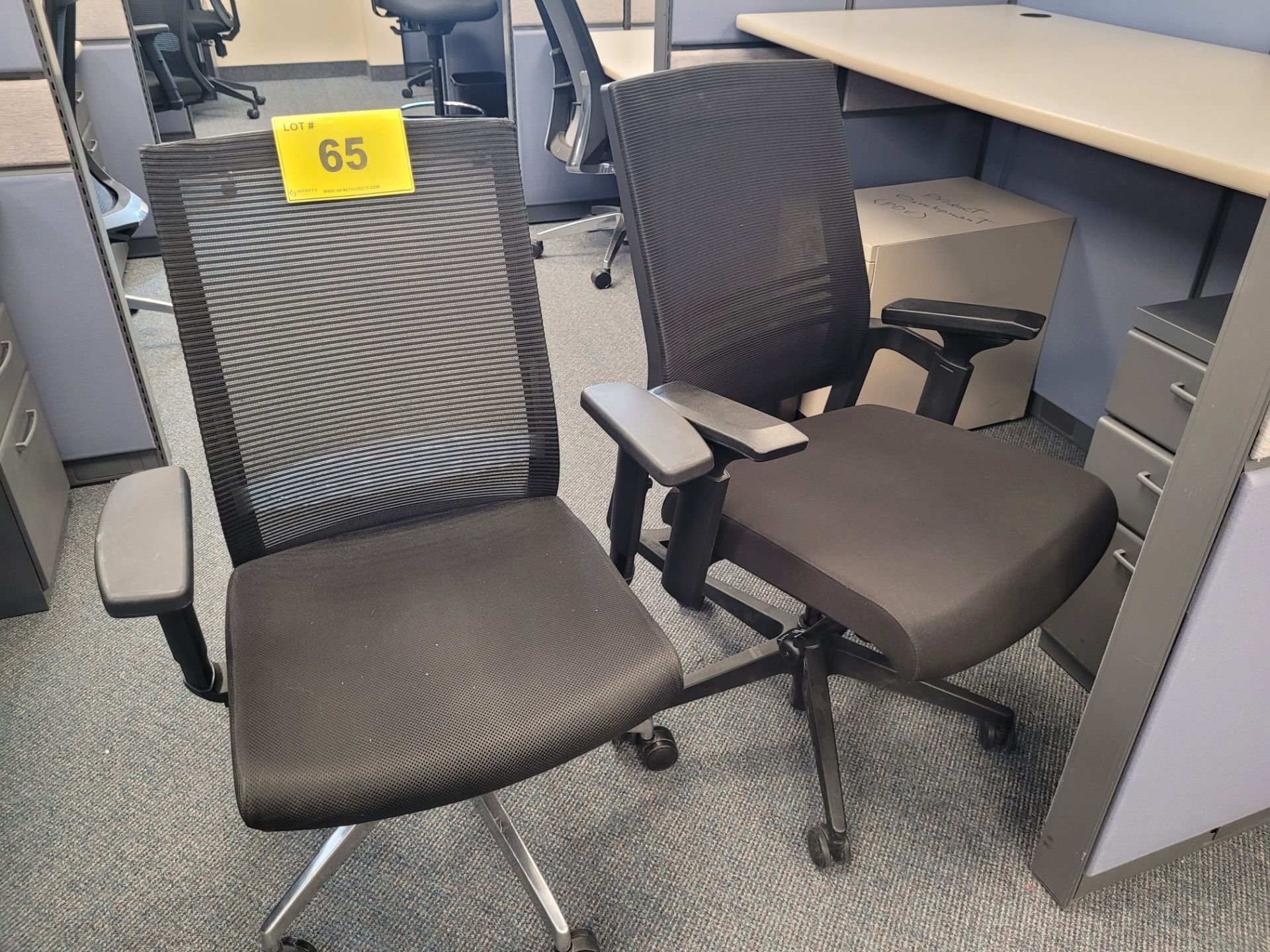 LOT - (6) ASSORTED OFFICE CHAIRS