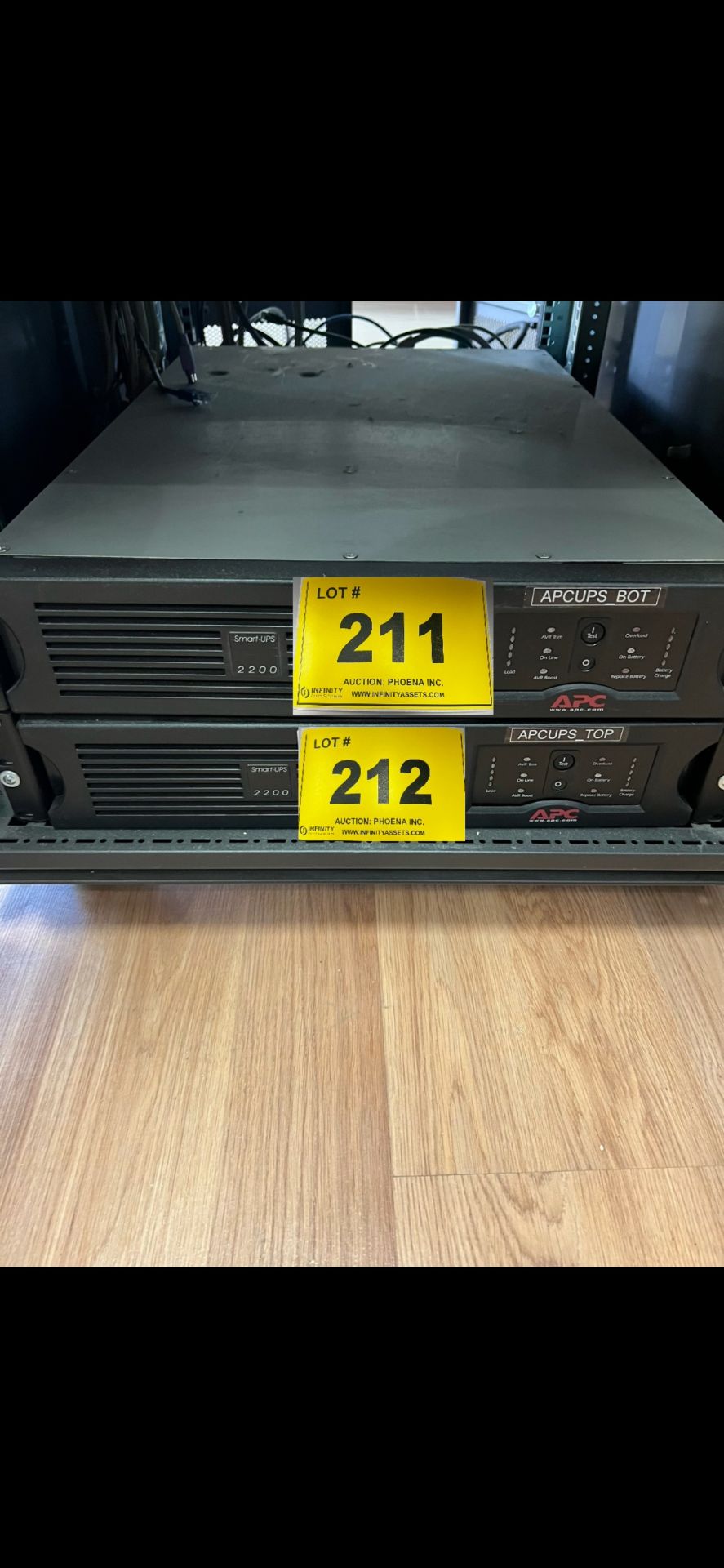 APC SUA2200RM2U SMART UPS 2200 48VDC BATTERY MODULE, S/N JS0536042448 (LOCATED IN TORONTO, ONTARIO)