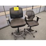 LOT - (8) ASSORTED OFFICE CHAIRS