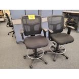 LOT - (6) ASSORTED OFFICE CHAIRS