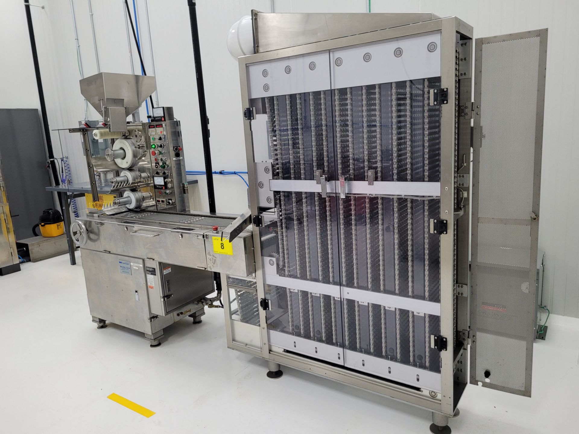 QUALICAPS QUALI-SEAL S-100 HICAPSEAL FULLY AUTOMATIC HARD CAPSULE SEALING MACHINE, PRODUCTION UP - Image 3 of 19