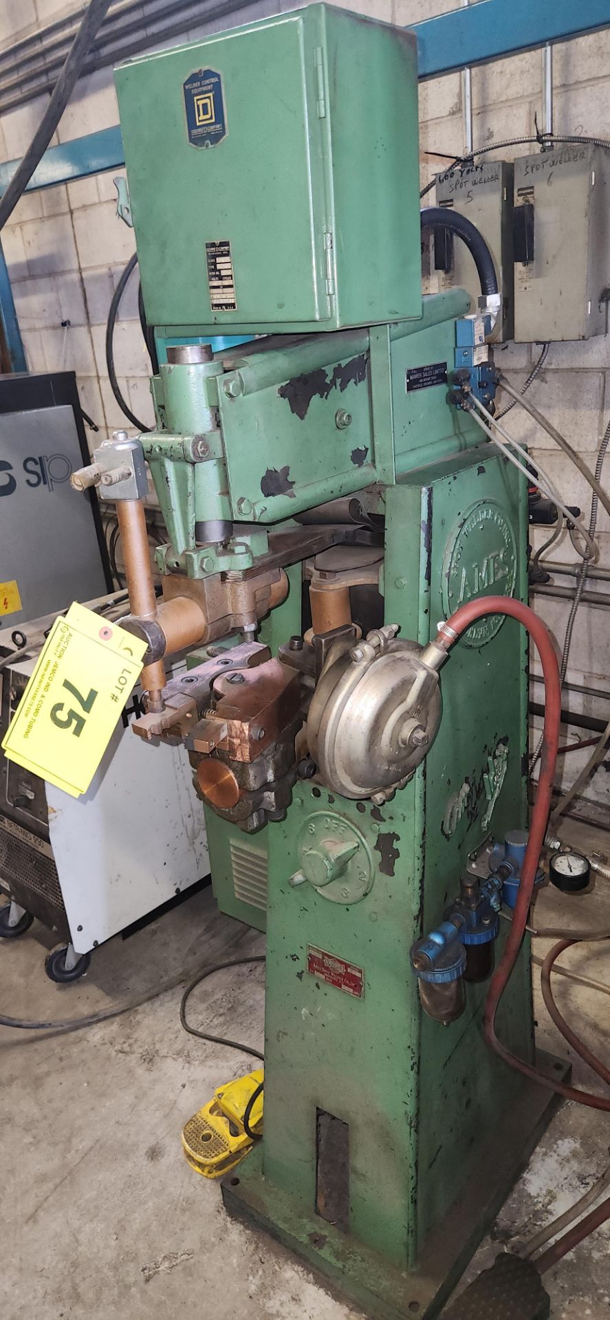 AMES SPOT WELDER, S/N 2346 - Image 2 of 3