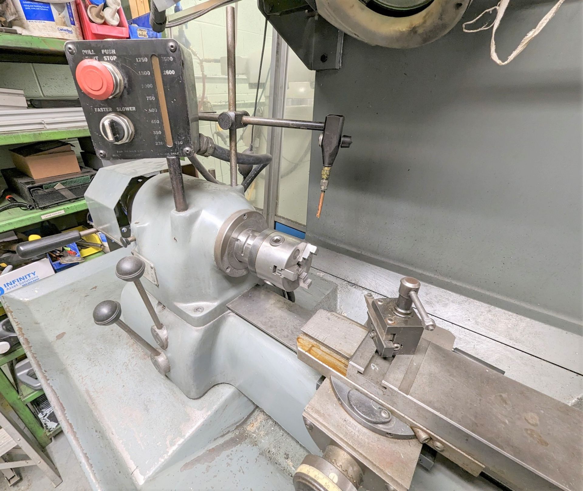 HARDINGE DV-59 PRECISION SECOND OPERATION TURRET LATHE W/ TOOLING (RIGGING FEE $350) - Image 2 of 8