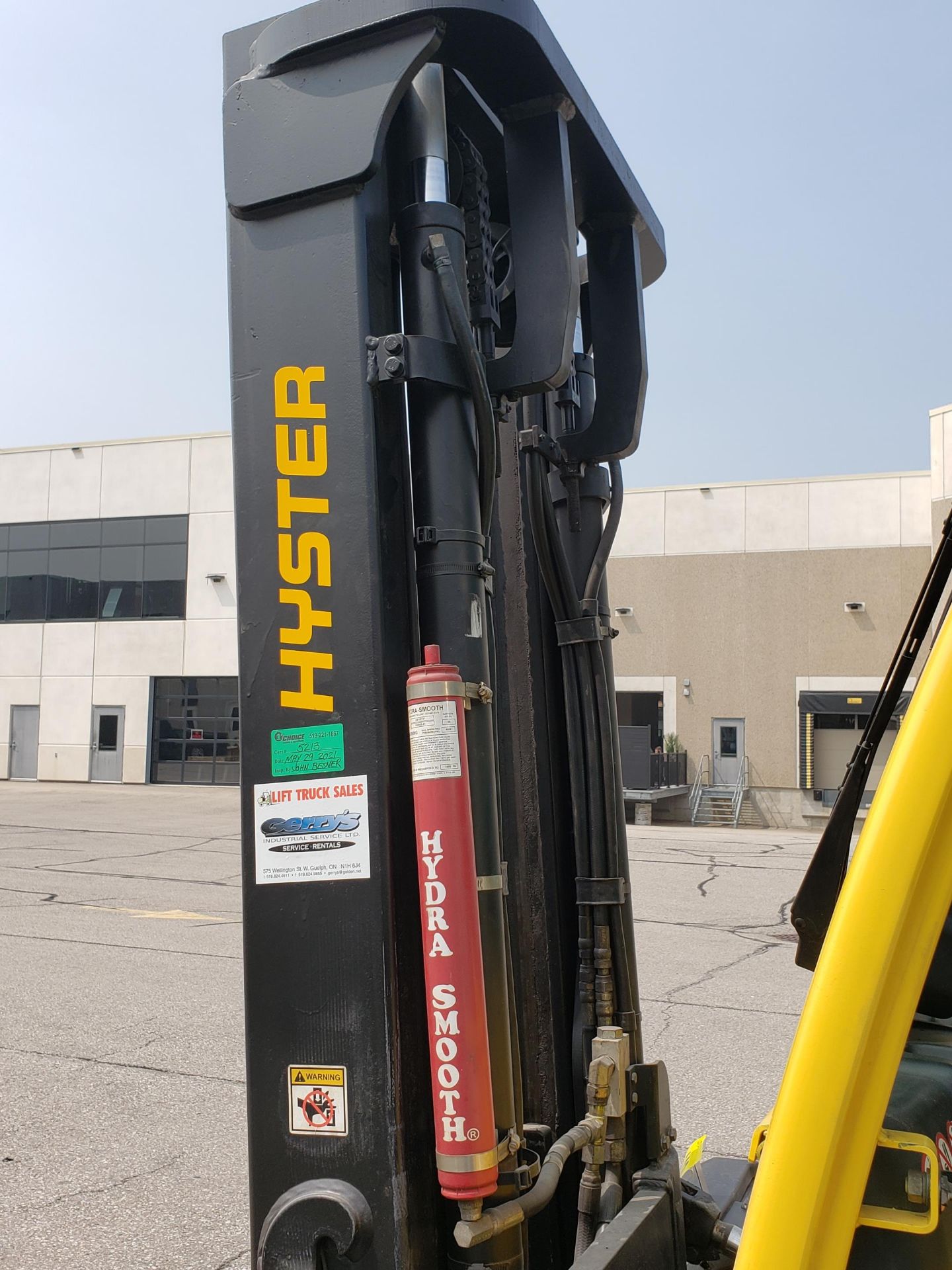 2015 HYSTER H100FT DIESEL FORKLIFT, S/N U005V02013N, FORK POSITIONERS, FINGER CONTROL, 72" FORKS, - Image 22 of 26