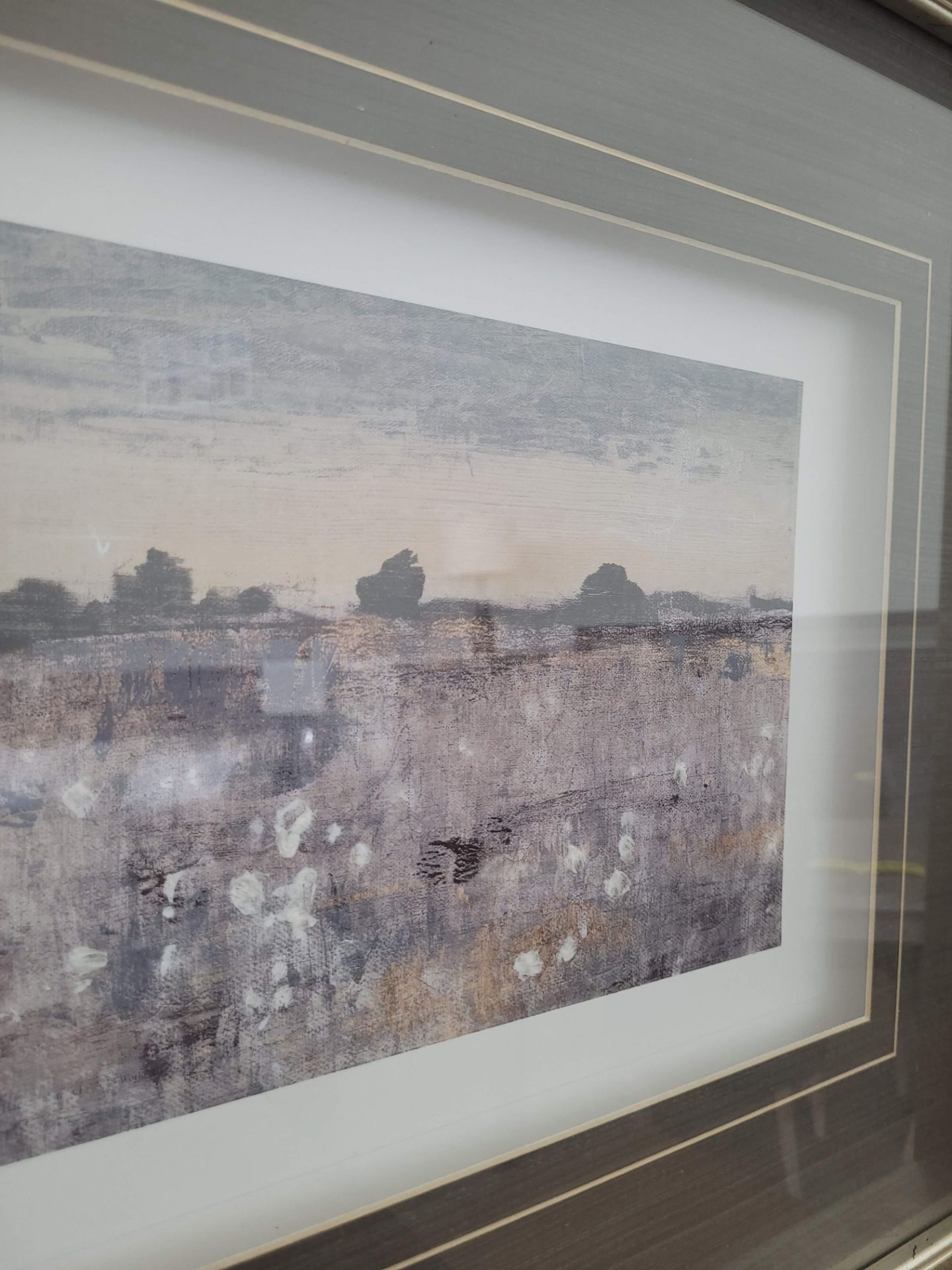 PAIR OF MERCANA FRAMED 'CUSTOM GREY ATMOSPHERE' - Image 5 of 10