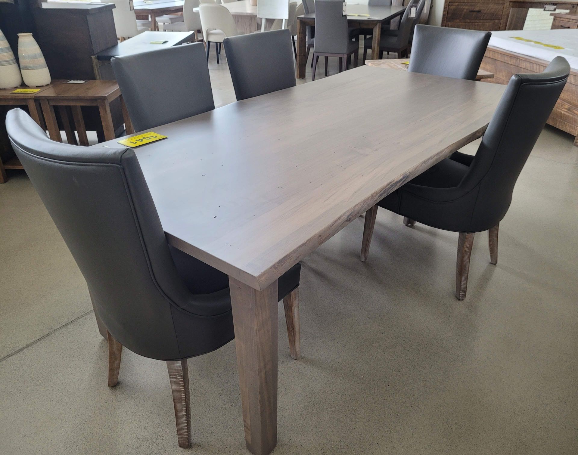 NORAH LIVE EDGE DINING TABLE - MSRP $3,600.00 - (TABLE ONLY - CHAIRS LOTTED SEPARATELY) - Image 8 of 8