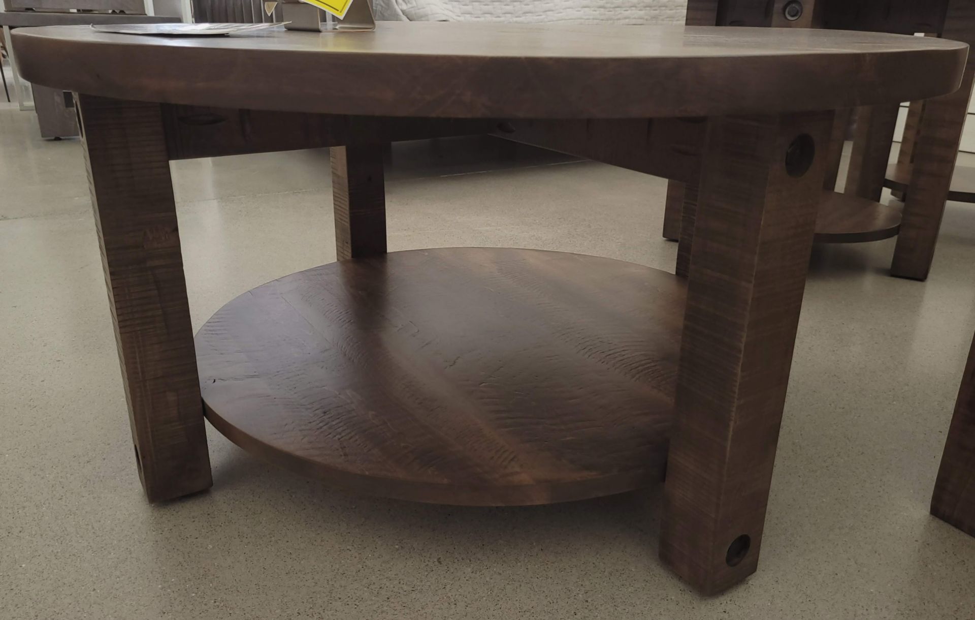 ADIRONDACK COFFEE TABLE W/ SHELF - MSRP $1,712.00 - Image 2 of 4