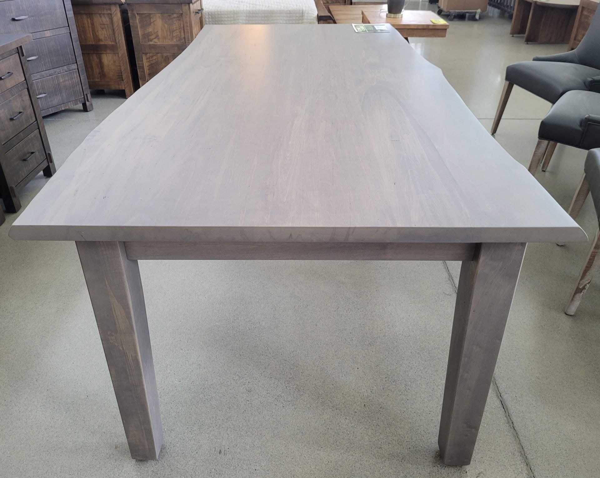 NORAH LIVE EDGE DINING TABLE - MSRP $3,600.00 - (TABLE ONLY - CHAIRS LOTTED SEPARATELY) - Image 2 of 8