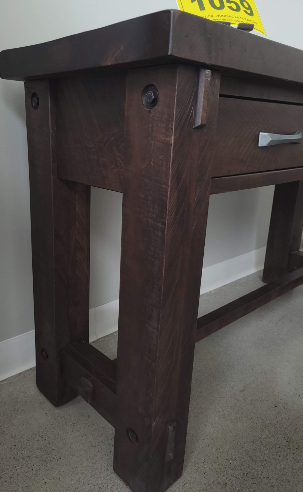 CONSOLE TABLE - 50" X 17" X 31" - Image 2 of 3