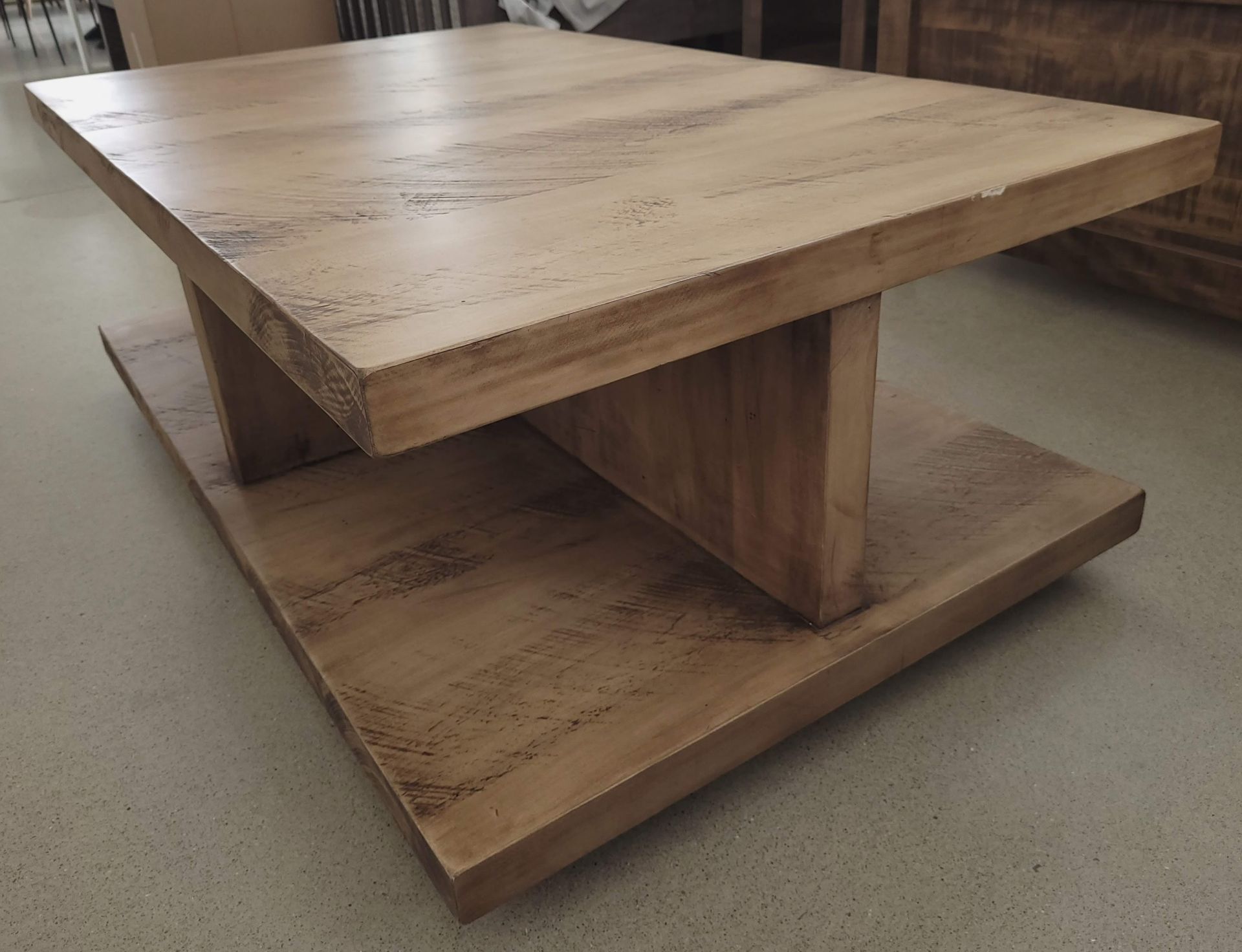 COFFEE TABLE - 49" X 29" X 17" - Image 2 of 4