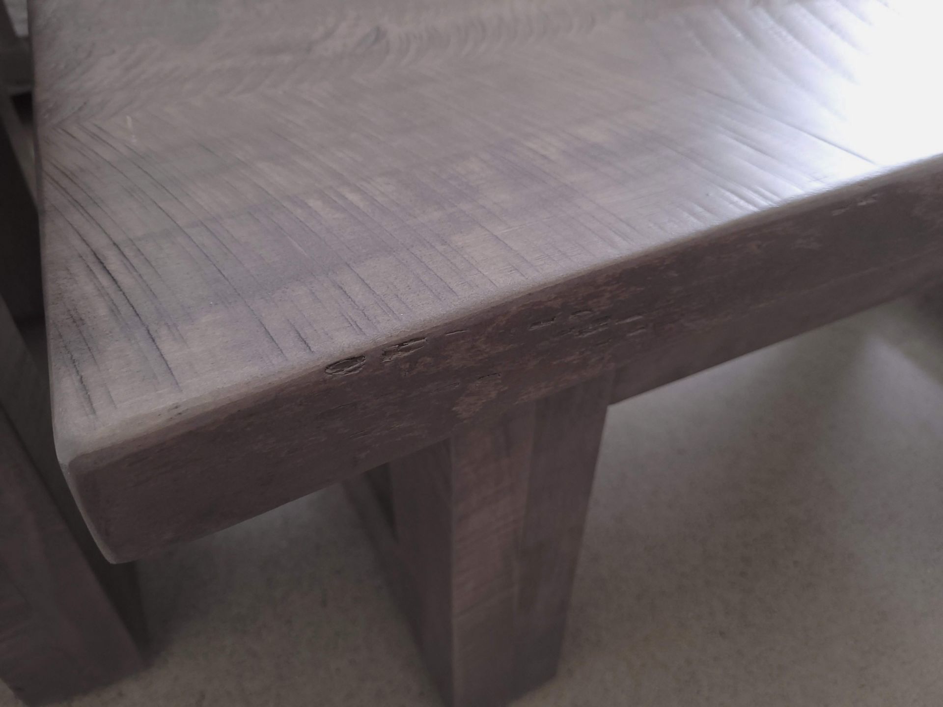 SET OF MODELLI LIVE EDGE COFFEE AND SIDE TABLE - Image 11 of 12