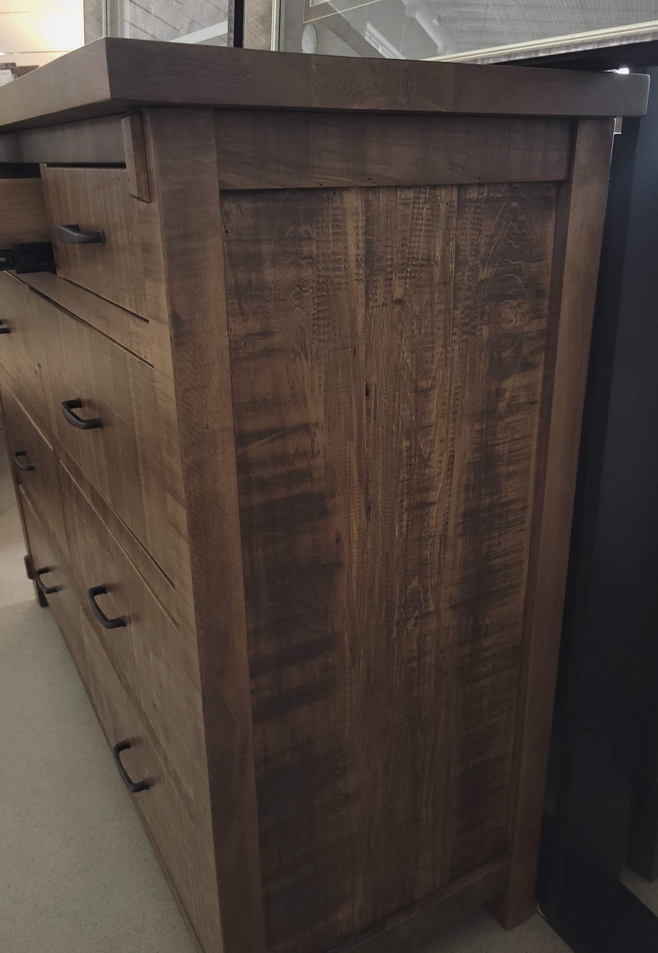 RUSTIC LOFT NINE DRAWER DRESSER - MSRP $3,999.00 - Image 3 of 5