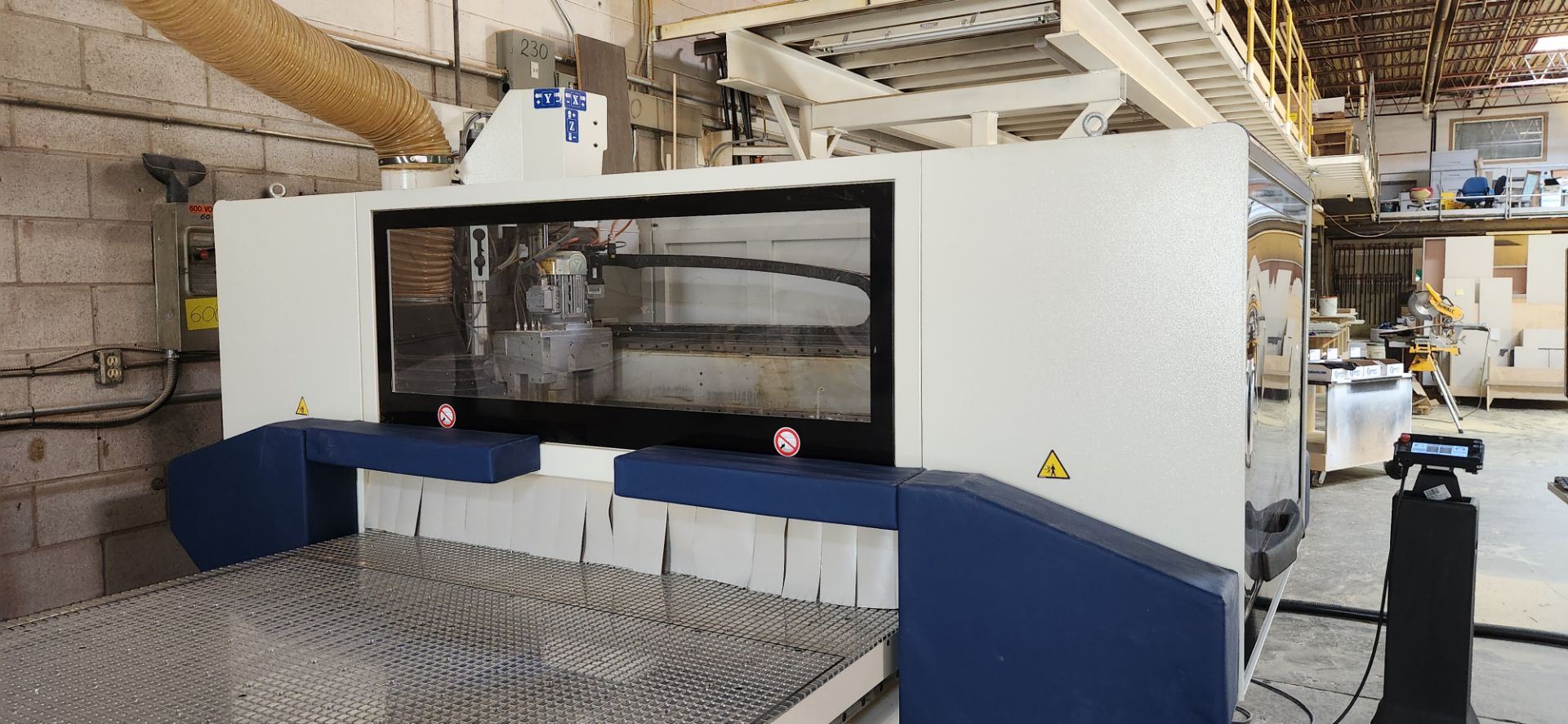 2021 SCM MORBIDELLI N100 15C CNC NESTING MACHINING CENTER FOR DRILLING AND ROUTING W/ SCM EYE-M - Image 11 of 25