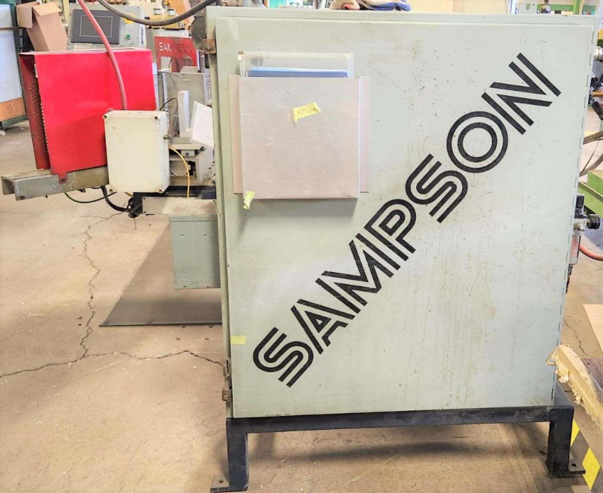 SAMPSON SW6000 4-POINT VINYL CORNER WELDER, S/N 99140 - Image 7 of 10