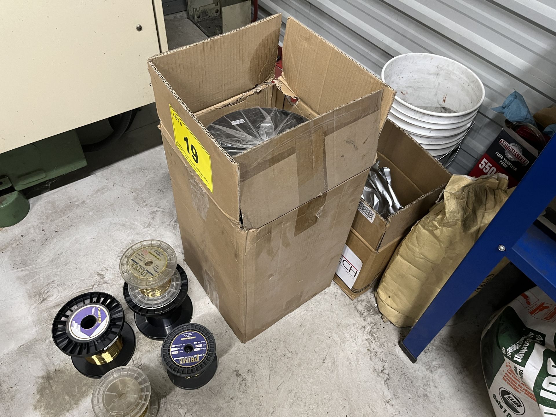 LOT OF EDM FILTER AND SUPPLIES