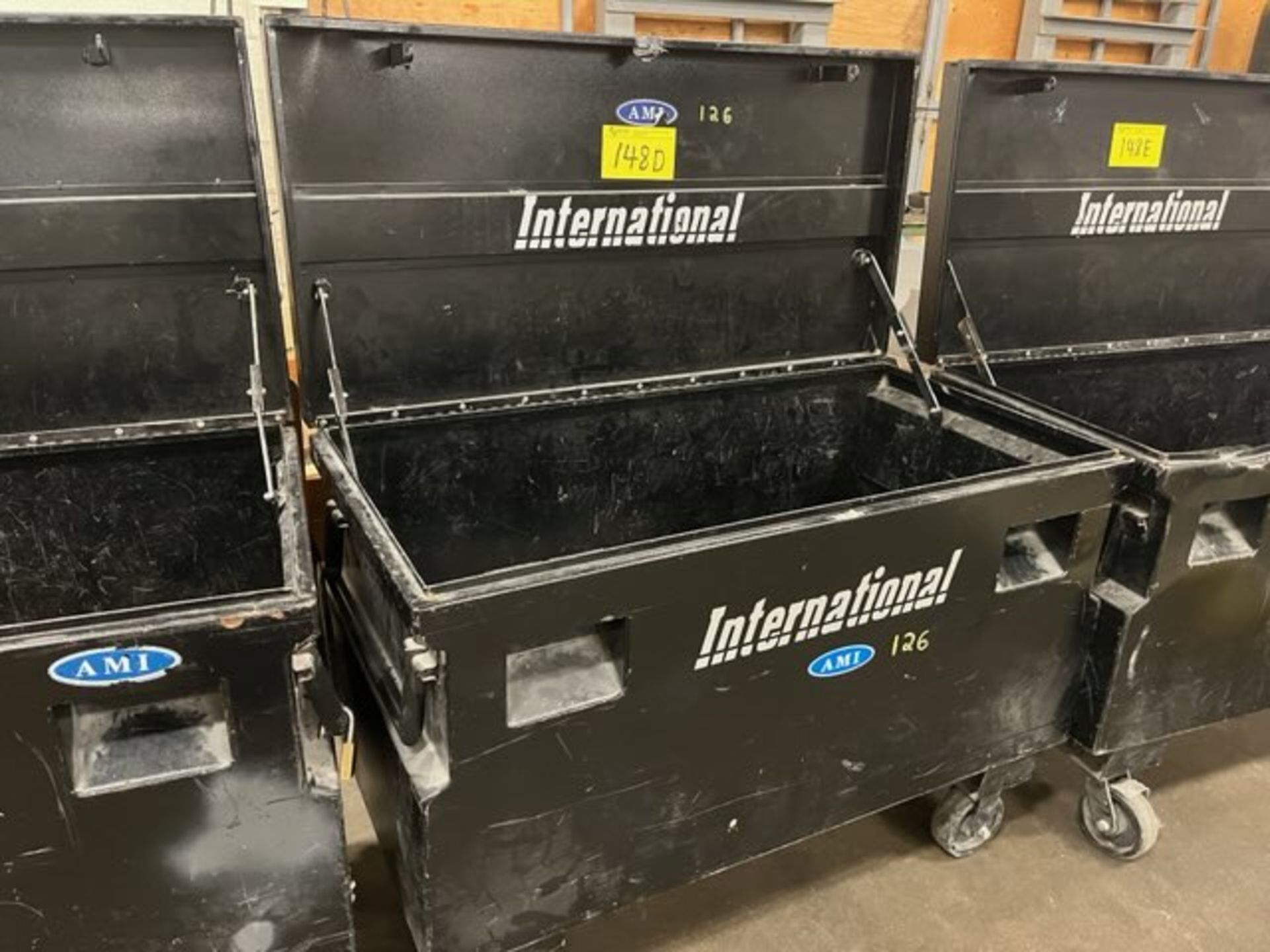 INTERNATIONAL PORTABLE JOB BOX, APPROX. 4'L X 2'D X 3' T