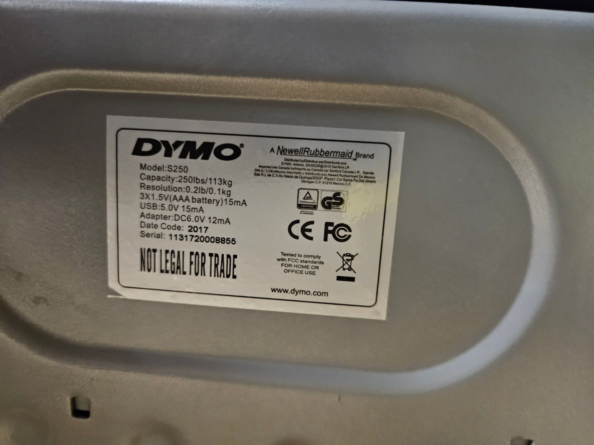 LOT OF ASST. DYMO DIGITAL SCALES - Image 3 of 7