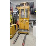 HYSTER R25A ELECTRIC ORDER PICKER, S/N A174U01672E, 2,500LB CAP., 172" MAX LIFT, 24V W/ CHARGER (