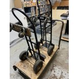 LOT OF (2) HAND DOLLIES & (1) 4 WHEEL CART (LOCATED MONTREAL, QC)