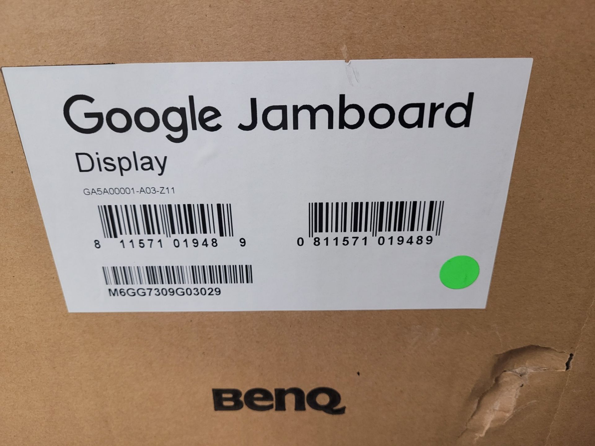 BENQ GOOGLE JAMBOARD DISPLAY, GA5A00001-A03-Z11 - Image 2 of 4