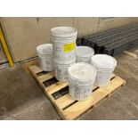 LOT OF (7) BUCKETS OF TREMAIL 600 SILICONE