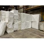 LARGE QTY. OF ASST. STYROFOAM PACKAGING (APPROX. 50 BUNDLES, NO RACKS)